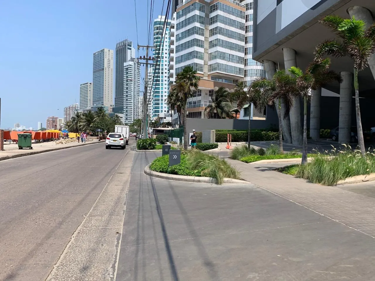 1 Bedroom Beach Front Luxury Apt Jacuzzi 32Fl Bocagrande Cartagena Apartment