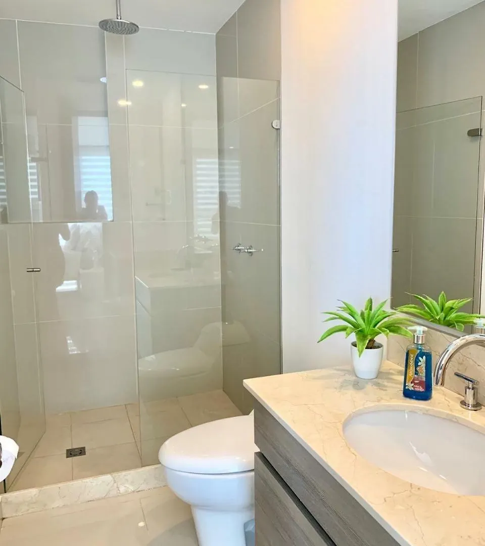 1 Bedroom Beach Front Luxury Apt Jacuzzi 32Fl Bocagrande Cartagena